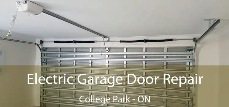 Electric Garage Door Repair College Park - ON
