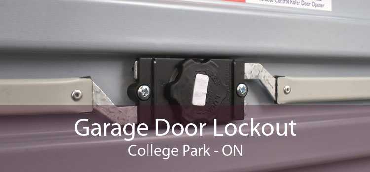 Garage Door Lockout College Park - ON