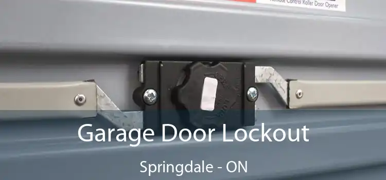 Garage Door Lockout Springdale - ON