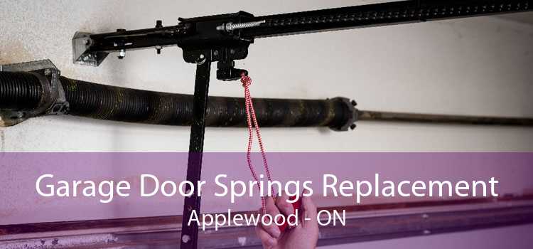Garage Door Springs Replacement Applewood - ON