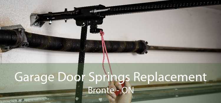 Garage Door Springs Replacement Bronte - ON