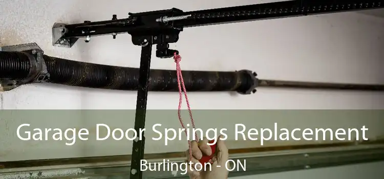 Garage Door Springs Replacement Burlington - ON
