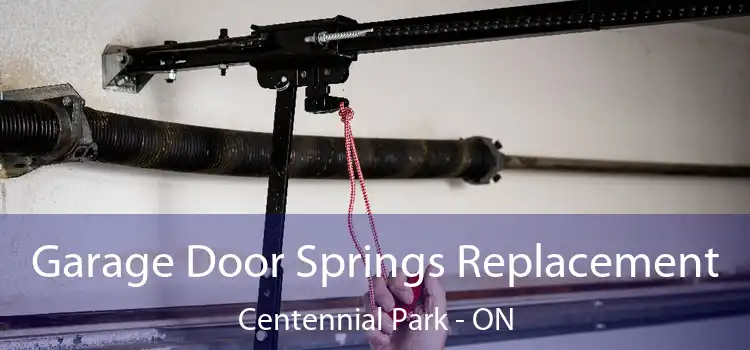  Garage Door Springs Replacement Centennial Park - ON