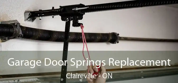  Garage Door Springs Replacement Claireville - ON