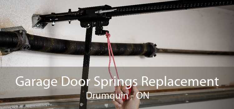 Garage Door Springs Replacement Drumquin - ON