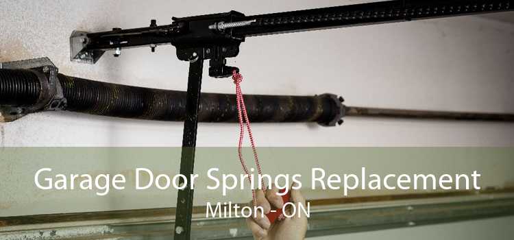 Garage Door Springs Replacement Milton - ON