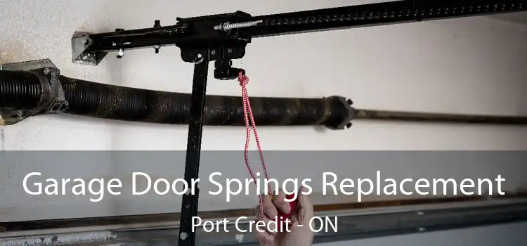  Garage Door Springs Replacement Port Credit - ON