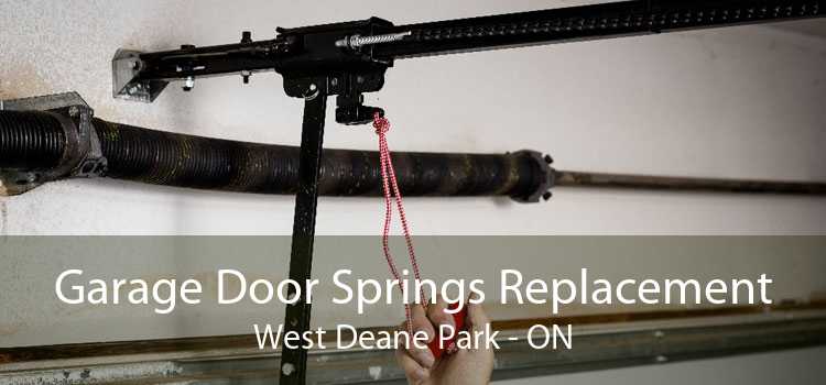 Garage Door Springs Replacement West Deane Park - ON