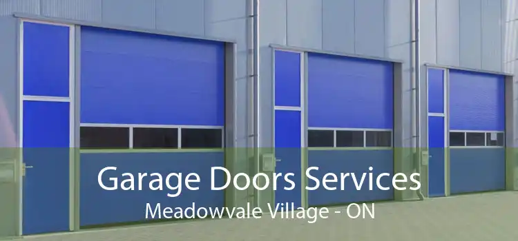  Garage Doors Services Meadowvale Village - ON