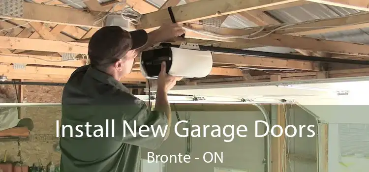 Install New Garage Doors Bronte - ON