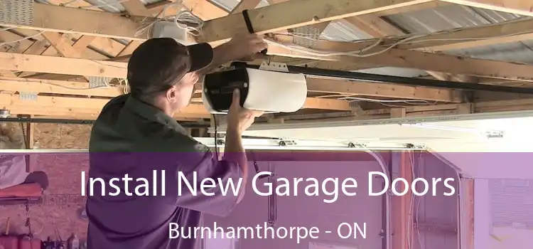 Install New Garage Doors Burnhamthorpe - ON