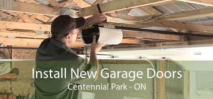 Install New Garage Doors Centennial Park - ON