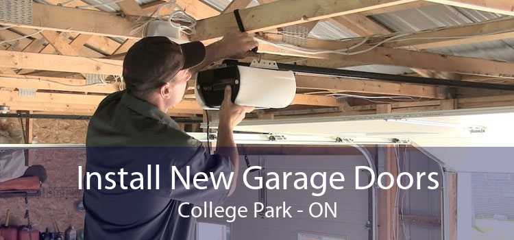 Install New Garage Doors College Park - ON