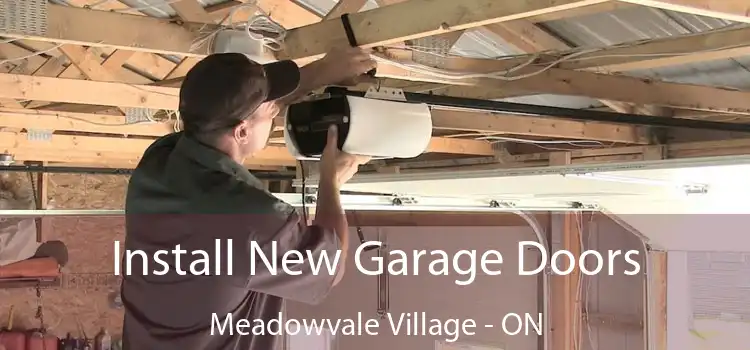 Install New Garage Doors Meadowvale Village - ON