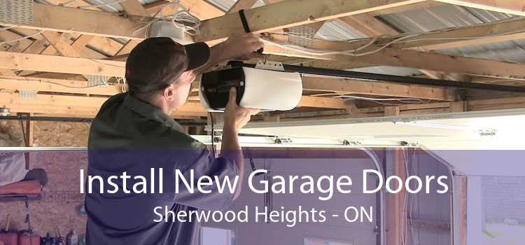Install New Garage Doors Sherwood Heights - ON