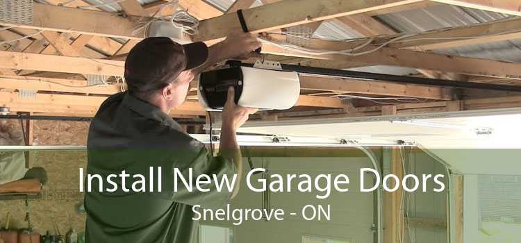 Install New Garage Doors Snelgrove - ON