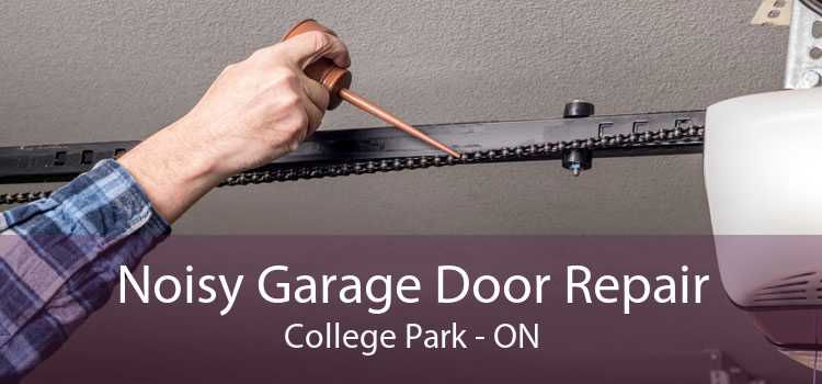 Noisy Garage Door Repair College Park - ON