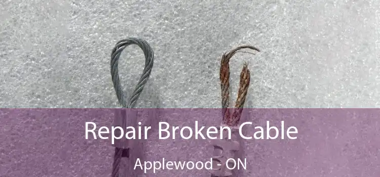 Repair Broken Cable Applewood - ON