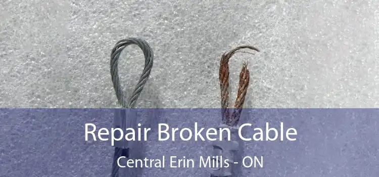  Repair Broken Cable Central Erin Mills - ON