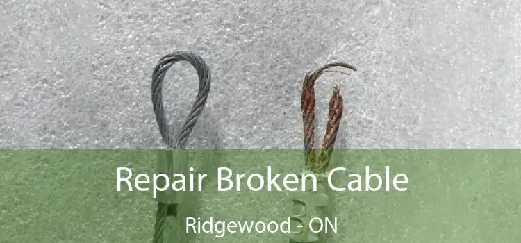  Repair Broken Cable Ridgewood - ON