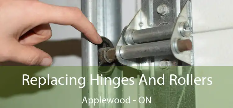 Replacing Hinges And Rollers Applewood - ON