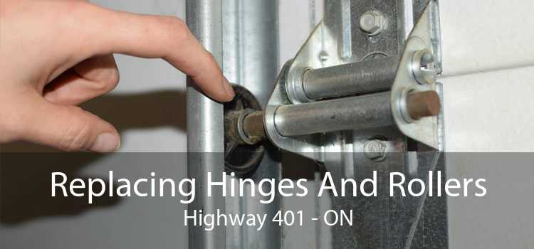 Replacing Hinges And Rollers Highway 401 - ON